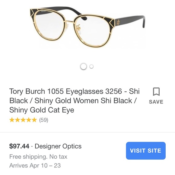 Tory Burch Glasses - Picture 1 of 4
